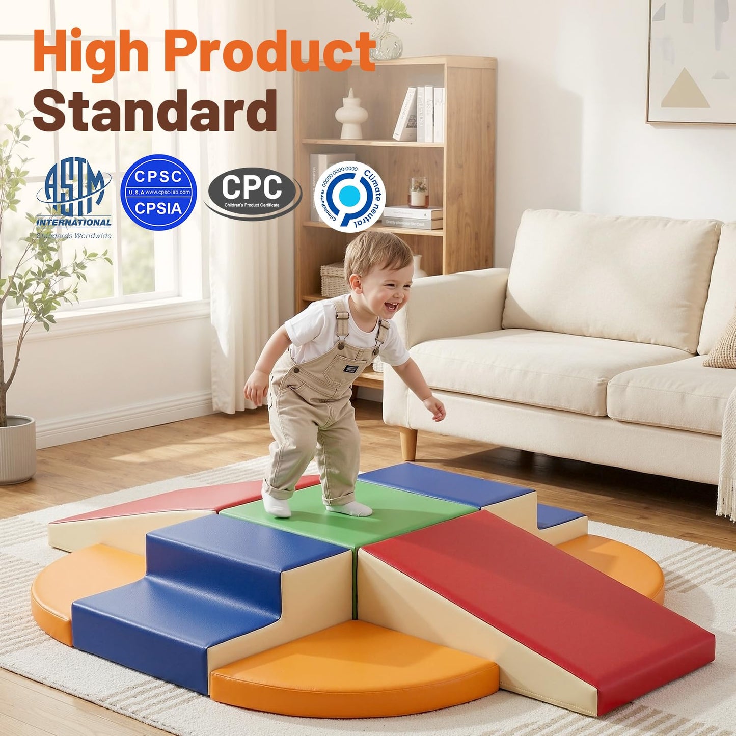 TODIBY 21-Piece Climbing Foam Blocks