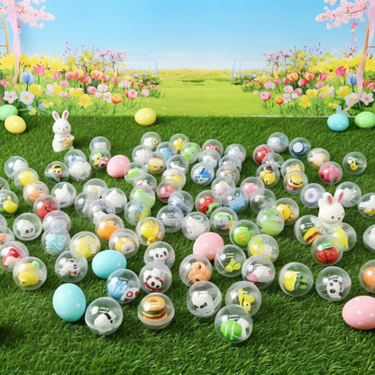 Skiennix 50pcs Mini Kawaii Capsule Toys - Fun Educational Gifts for Kids | Perfect for Goodie Bags & Prizes