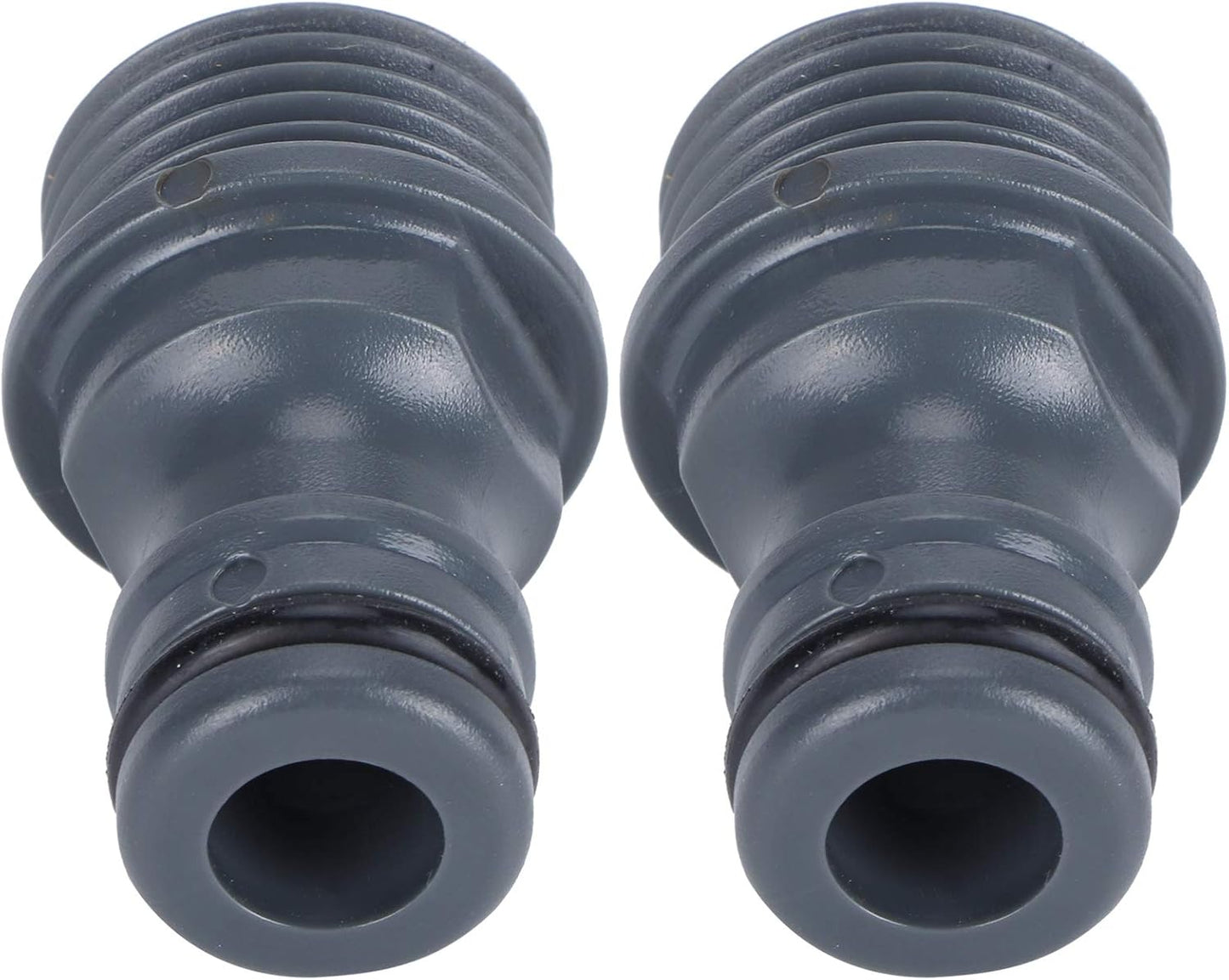 Zerodis 2Pcs Parts Connectors, Thread Telescopic Quick Connector Nipple for Garden Hose Tap Adapter