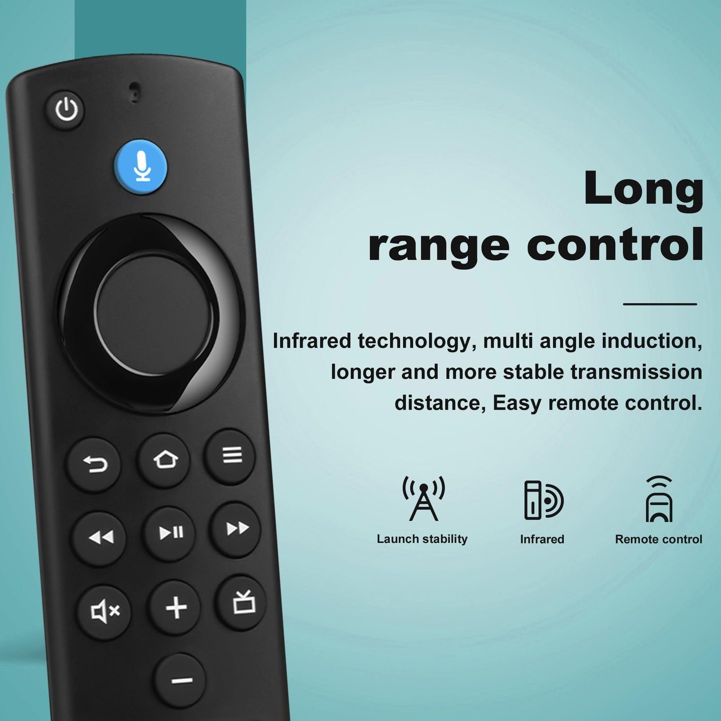 Replacement Voice Remote for All Series,Stick 4K/4k Max(1st/2nd Gen),Stick(2nd/3rd Gen)/Lite/HD,TV Cube,for Omni,Insignia,Pioneer Smart TVs