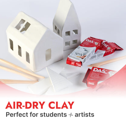 DAS Modelling Clay, White, 1 Kg