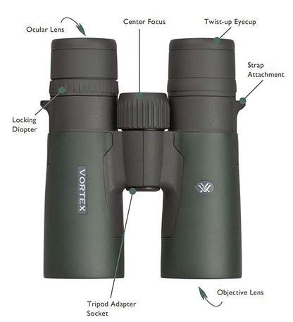 Vortex Optics Razor HD Roof Prism Binoculars 10x50