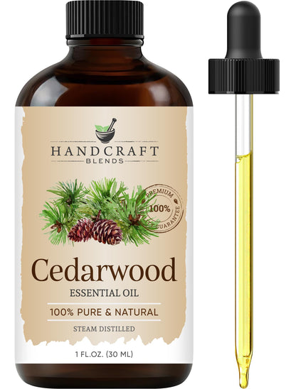 Handcraft Blends Lavender Essential Oil – Huge 4 Fl Oz – 100% Pure and Natural – Premium Grade Essential Oil for Diffuser and Aromatherapy, Skin, Massage, Candle and Soap Making Fragrance