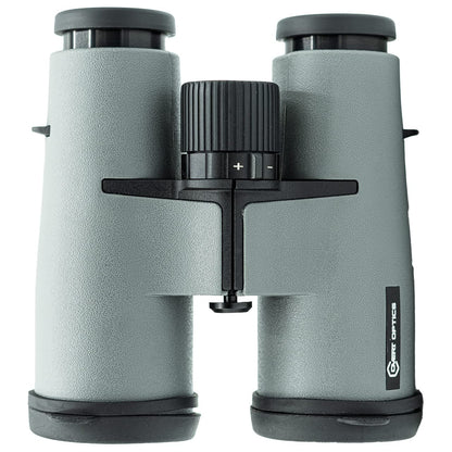 COVERT SCOUTING CAMERAS 8X42 Binocular (CC0081) ED (Extra-Low Dispersion) Glass, BAK-4 Phase-Corrected Dielectric Coated Roof Prisms, Scratch Resistant, Waterproof, Fog Proof, Shock Resistant, Gray