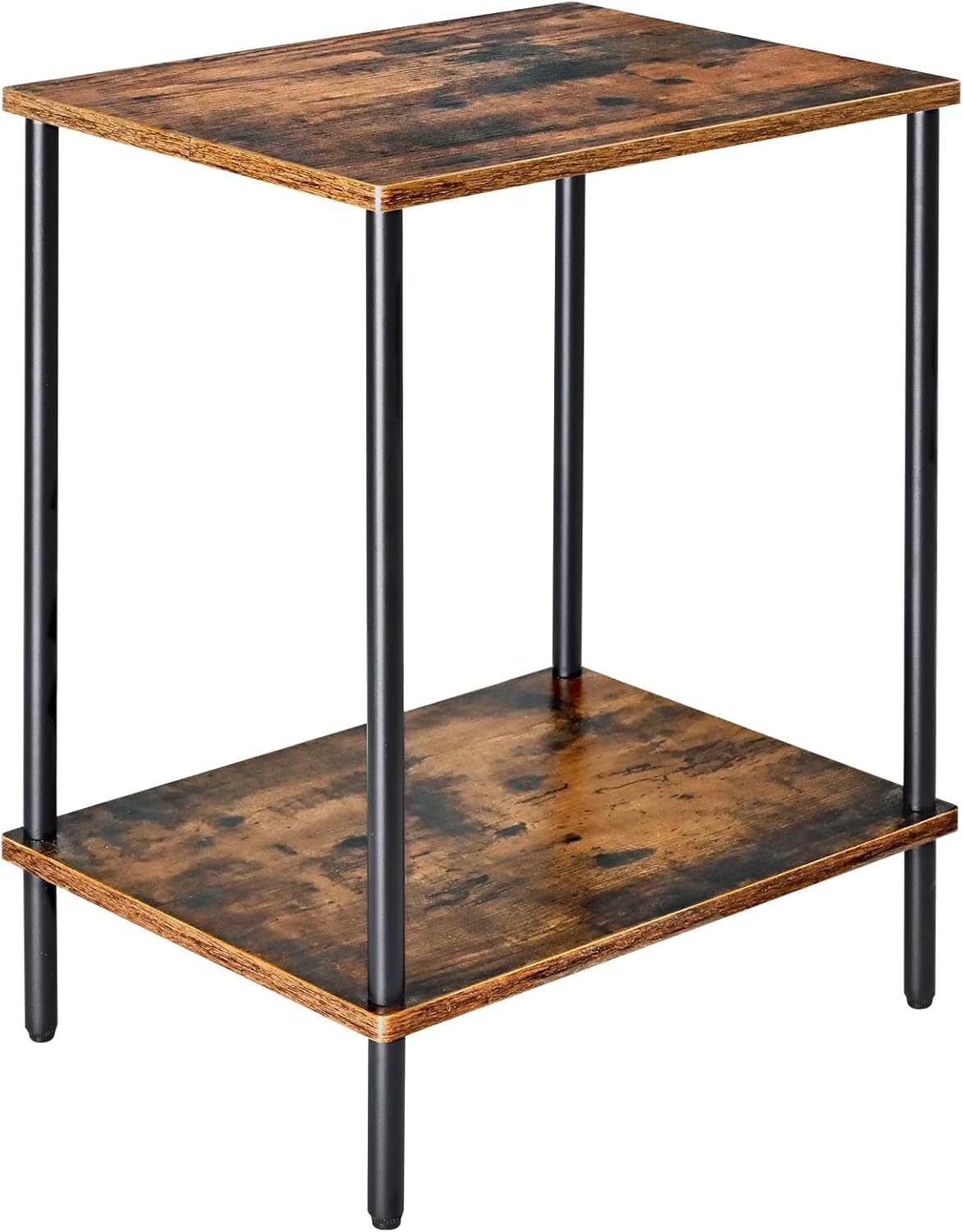 Waipfaru Swivel Height Adjustable Side Table Sofa Tray, Tiltable Sofa Bed Bathroom Study TV Tray C Shaped End Table