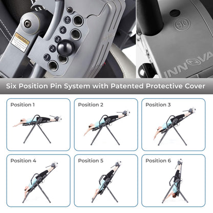 Innova ITM5000A Therapeutic Heat and Shiatsu Massage Inversion Table