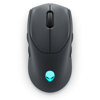 Alienware Wired/Wireless Gaming Mouse AW610M - 16000 DPI Optical Sensor, 350 Hour Rechargeable Battery, 7 Buttons, 3-ZONE 16.8m AlienFX RGB Lighting, Ergonomic - Dark Side of the Moon