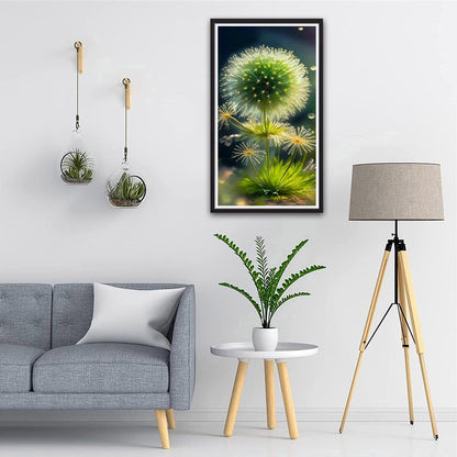 ZHUMUTO Large 5D Diamond Art Painting Kits for Adults,15.7x27.5inch Dandelion B DIY Full Round Drill Diamond Dots Large Size,Big Gem Art and Crafts for Home Wall Decor Gifts