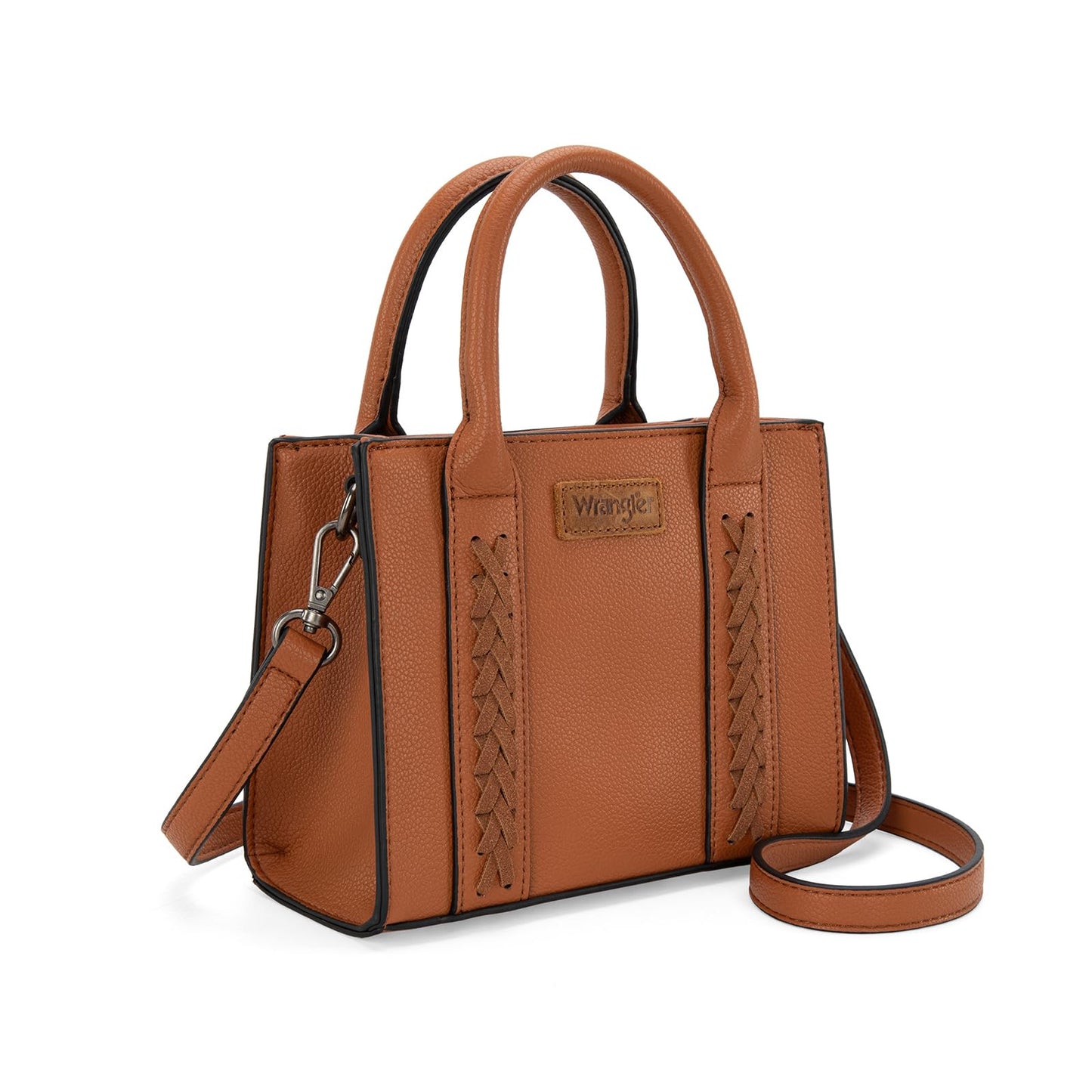 Wrangler Mini Tote Bag for Women Cute Small Satchel Purse Top-handle Handbag with Strap