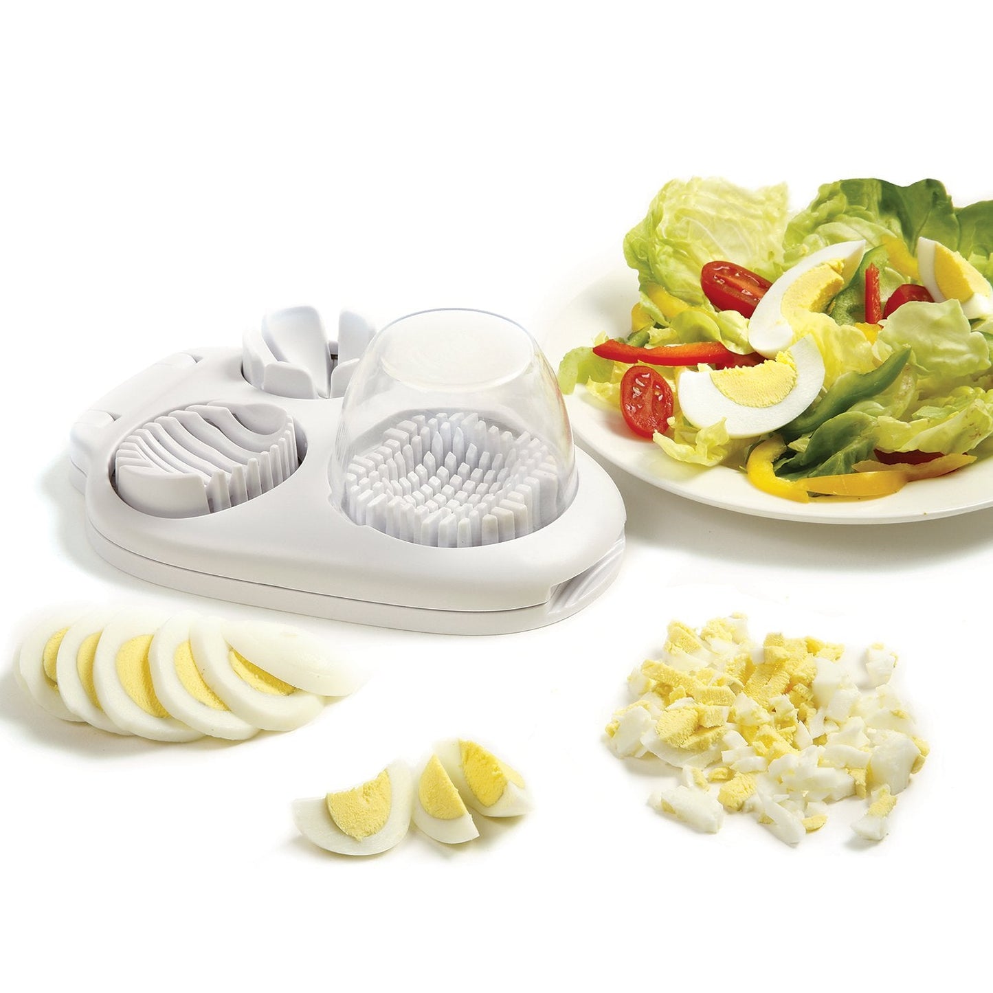 Norpro 998 Multi Egg Slicer, White