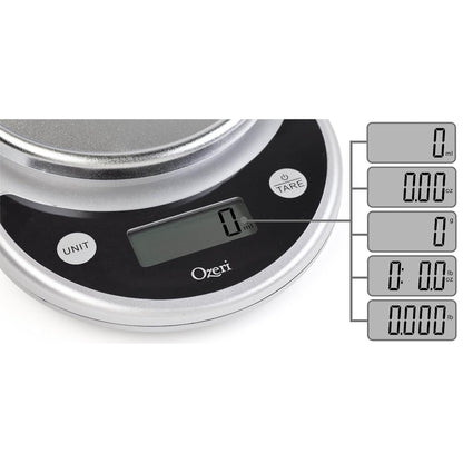 Ozeri® Pronto® Digital Multifunction Kitchen and Food Scale with Variable Graduation Technology®, Original