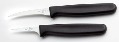 Mercer Culinary Thai Fruit Carving Knife Set, 2 Inch & 2.5 Inch, Black Handles