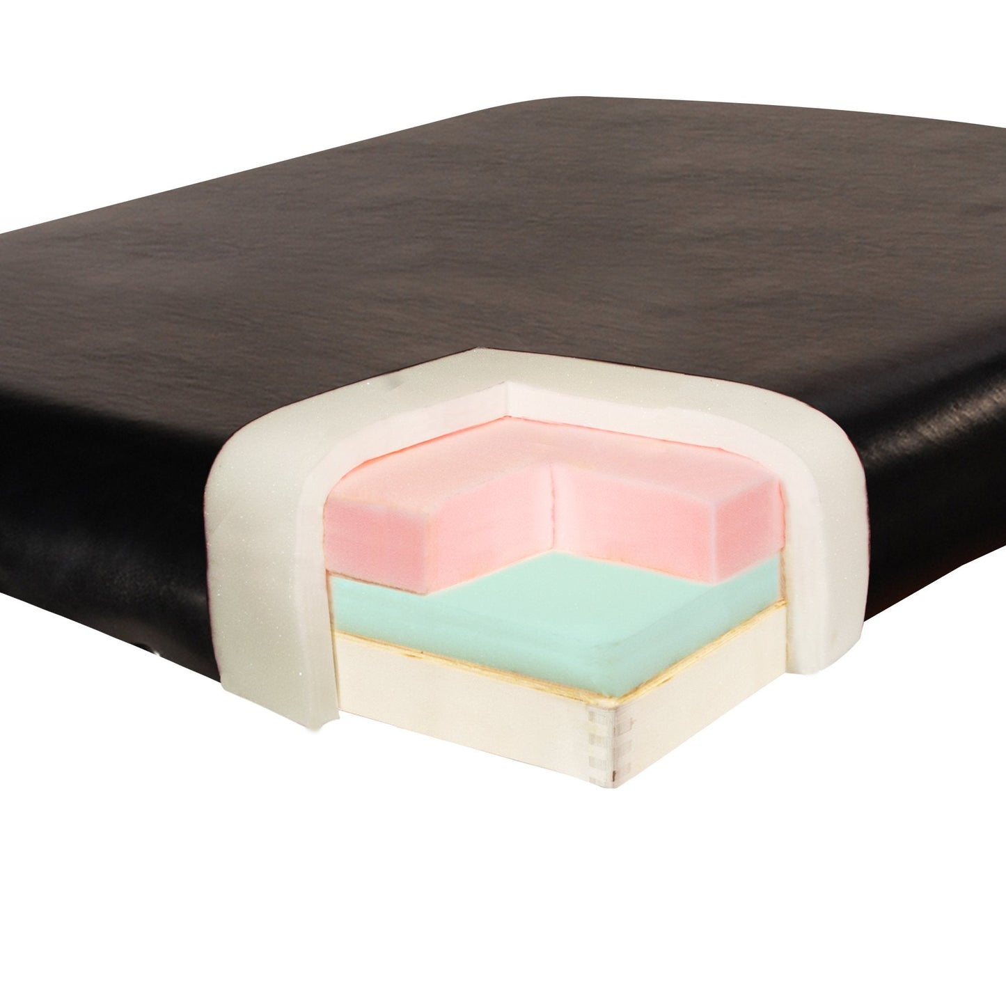 MT Harvey Treatment Stationary Massage Table for Clinic,Massage and Acupuncture Royal Blue