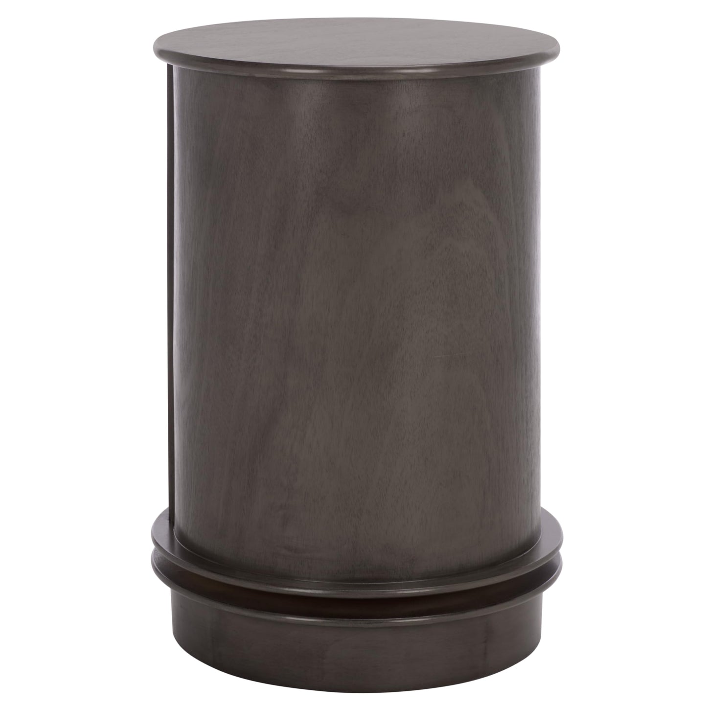 SAFAVIEH Furniture - Tabitha 1-Drawer Accent Table - Black - Solid Wood - Farmhouse Storage Design - Ideal for Living Room, Entryway, Home Office, 17.7"W x 17.7"D x 26"H - Fully Assembled (AMH5712H)