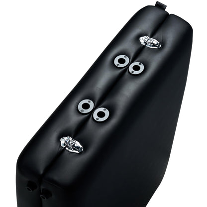 Master Massage Newport Black 30" Professional Portable Massage Table Package in Black with Ambient Lighting System