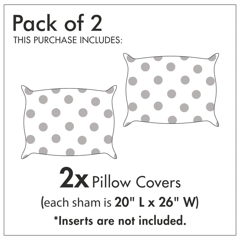Ambesonne Valentine's Day Pillow Sham Set of 2, White Hearts on Vibrant Background Love Pattern for Romantic Couples, Quality Microfiber Bedding Item for All Seasons, 26" x 20", White Vermilion