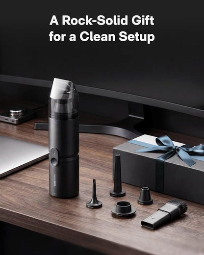 HOTO Handheld Vacuum Cleaner - Cordless 4-in-1 Portable Vortex with 15000Pa Suction | Ideal for Desks & Keyboards
