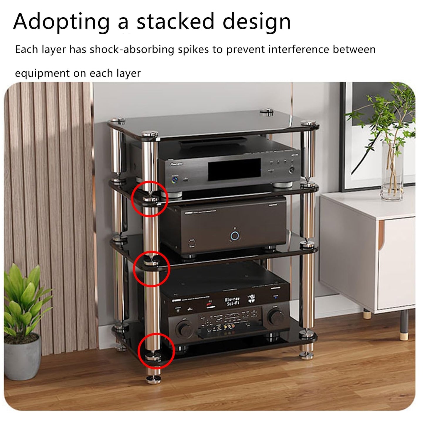 Stereo cabinet,audio rack,audio-video shelving,av media stand,av cabinet,media rack,corner entertainment center,av rack,stereo shelf,audio cabinet,audio rack cabinet,audio cabinet,record player rack(B