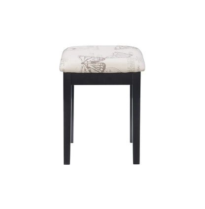 Linon Vanity Set, Black