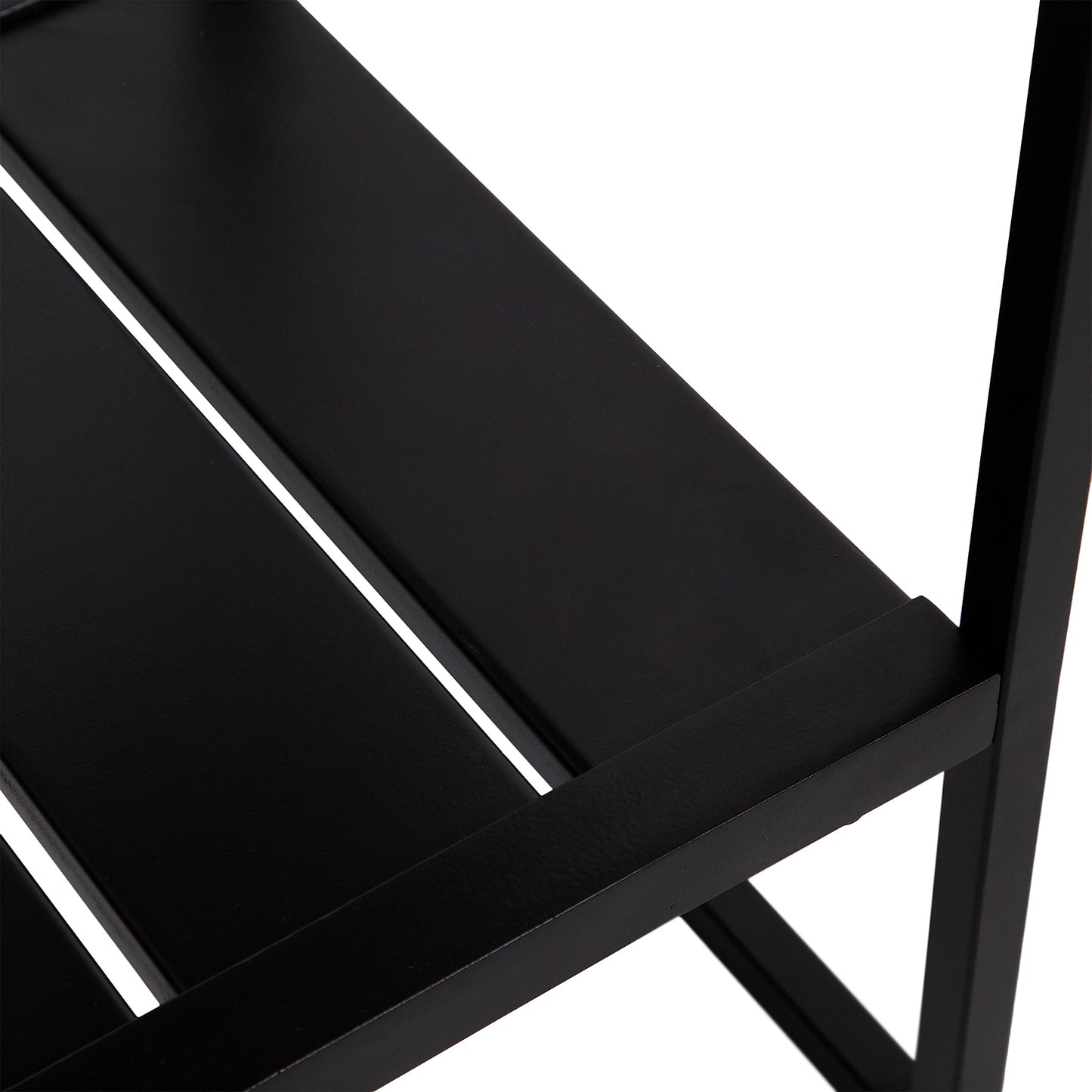 Kate and Laurel Malone Modern Wooden Console Table with Metal Shelf, 36 x 13 x 31, Natural Brown and Black, Transitional Wood Entryway Table with Storage Shelf Below