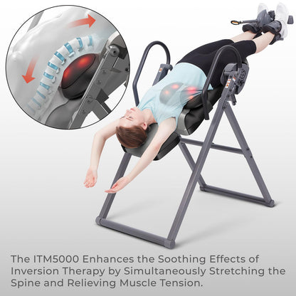 Innova ITM5000A Therapeutic Heat and Shiatsu Massage Inversion Table