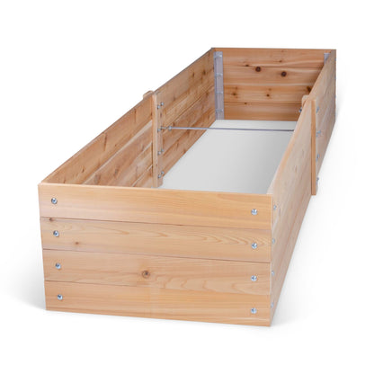 Infinite Cedar Select Cedar Raised Garden Bed (2' x 8' x 14" H)