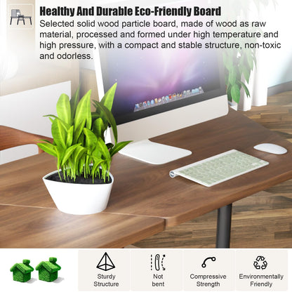 Modern Conference Table,47.2 Inch Meeting Seminar Table,Folding Conference Room Tables with Caster Wheels,Sturdy Mobile Training Table Business Boardroom Tables for 2-10 People,Support 550lbs (6pack)
