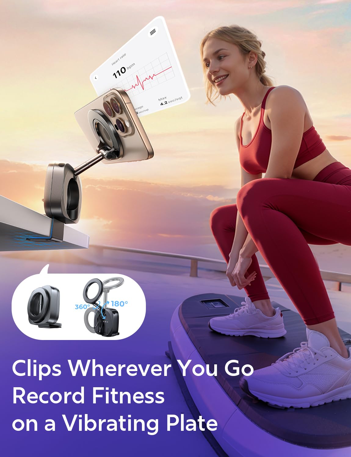 LISEN Airplane Gadgets Travel Europe Vacation Essentials Phone Holder Long Flight Must Have Toddler Mini Travels Essentials Kids Women for iPhone 17 MagSafe Travel Accessories Cruise Essentials