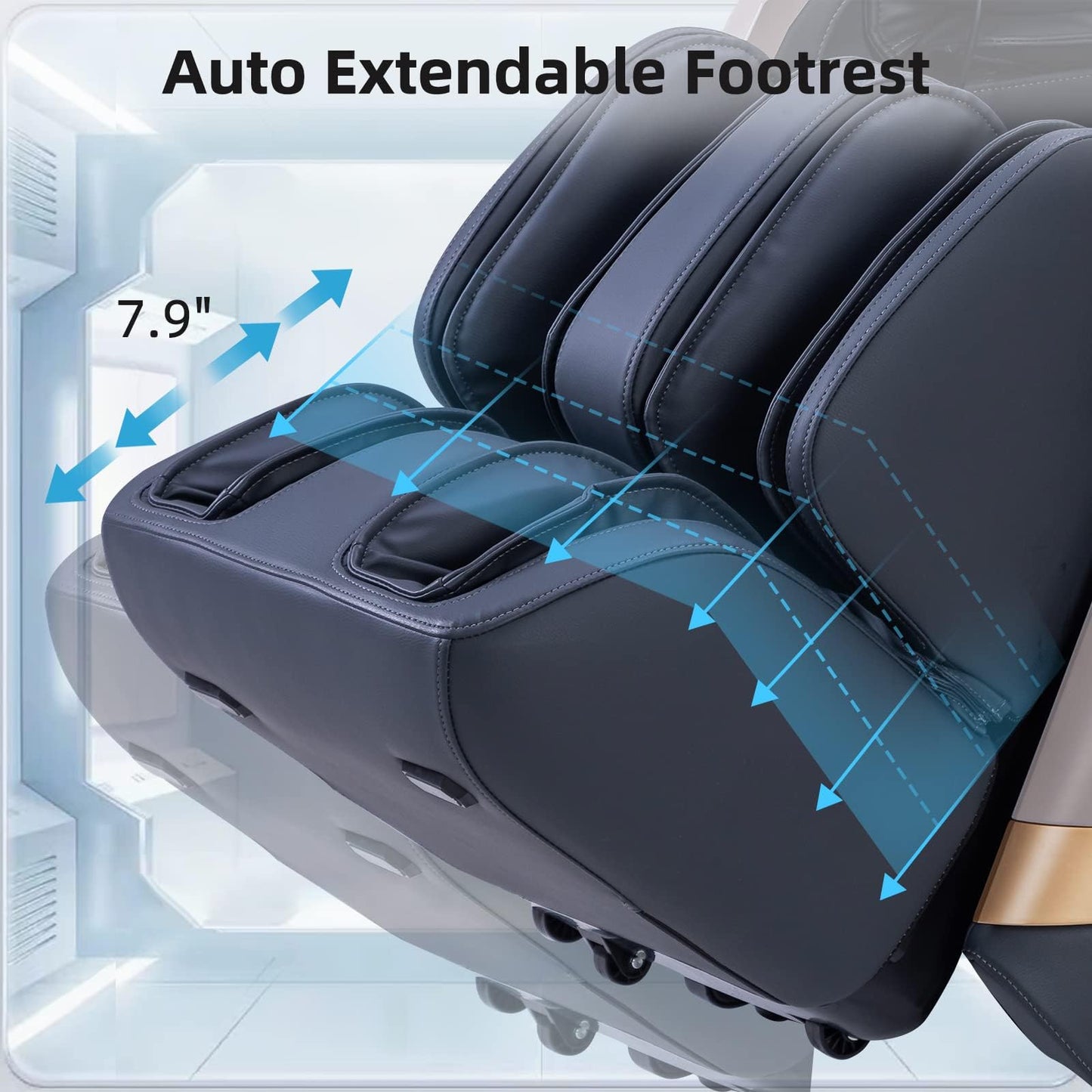MassaMAX 2026 4D Massage Chair, Full Body Recliner with OTA Cloud Tech, Deep Yoga Stretch, 27 Auto Modes, 55" SL Track, APP & AI Voice Control, Auto Footrest, Zero Gravity, and Heating for Relaxation