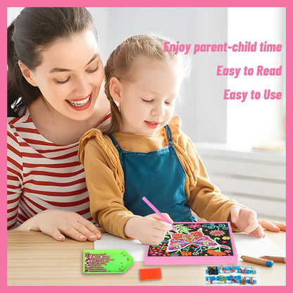 ZUYUSUT Sparkly Butterfly Diamond Art Painting Kits with Wooden Frame Arts and Crafts Art Mosaic Gem