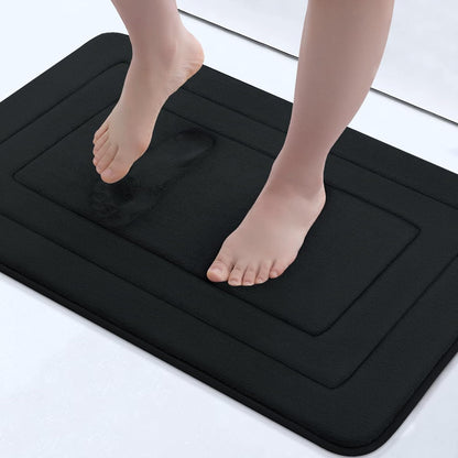 Arotive Memory Foam Bathroom Rug Mat 24x16, Ultra Soft and Absorbent Bath Mat for Bathroom Floor