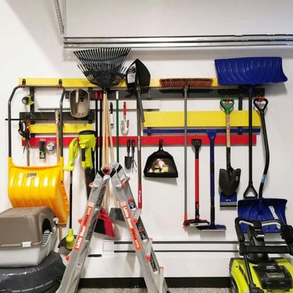 Heavy Duty Garage Storage Hooks by J Utility - 4-Inch Wall Mount Hangers for Tools, Bikes & Ladders | 10 Pack