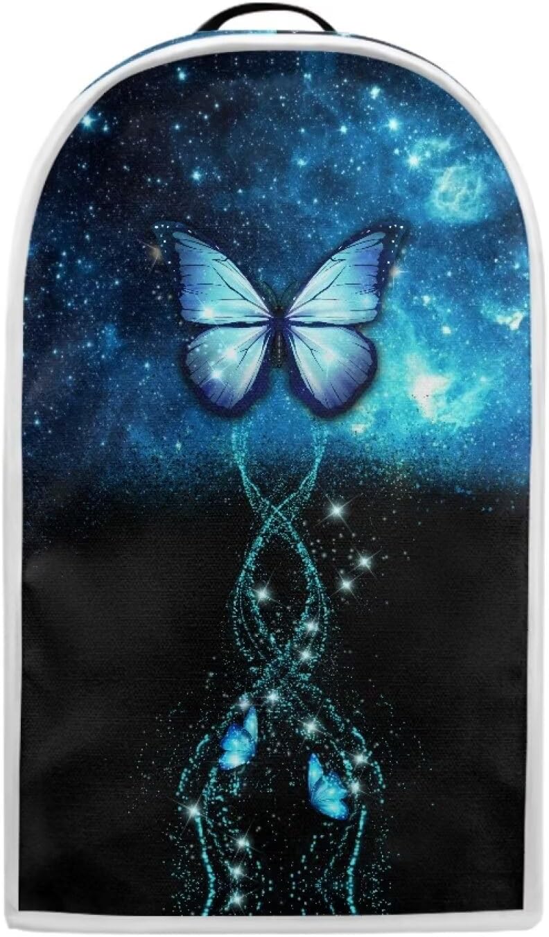 Blue Butterfly Starry Blender Cover, Kitchen Appliance Dust Protection for Food Processor, Juicer, Coffee Maker