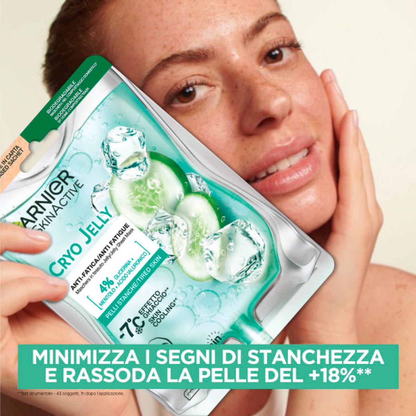 Garnier Tissue Cryo Jelly Face Mask