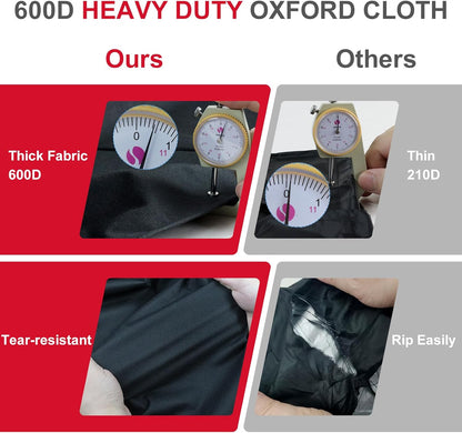 Weber 30-Inch Grill Cover - Heavy Duty 600D Waterproof BBQ Protection | Weather & UV Resistant