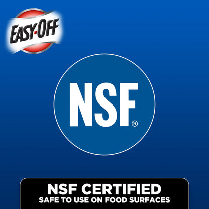 Easy-Off Fume Free PRO size Oven Cleaner Foam, Removes Grease & Burned-On Food, For Ovens, Air Fryers & More 24oz (2-count)