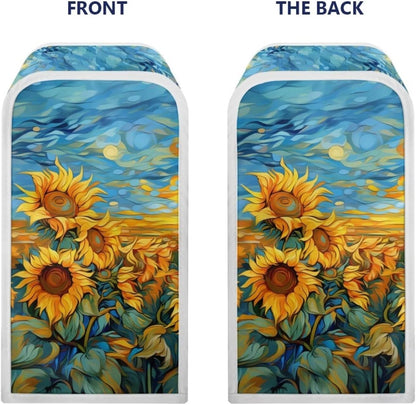 Sunflower Can Opener Covers, Reusable Electric Can Opener Cover for Home Kitchen Dining Room Decorations