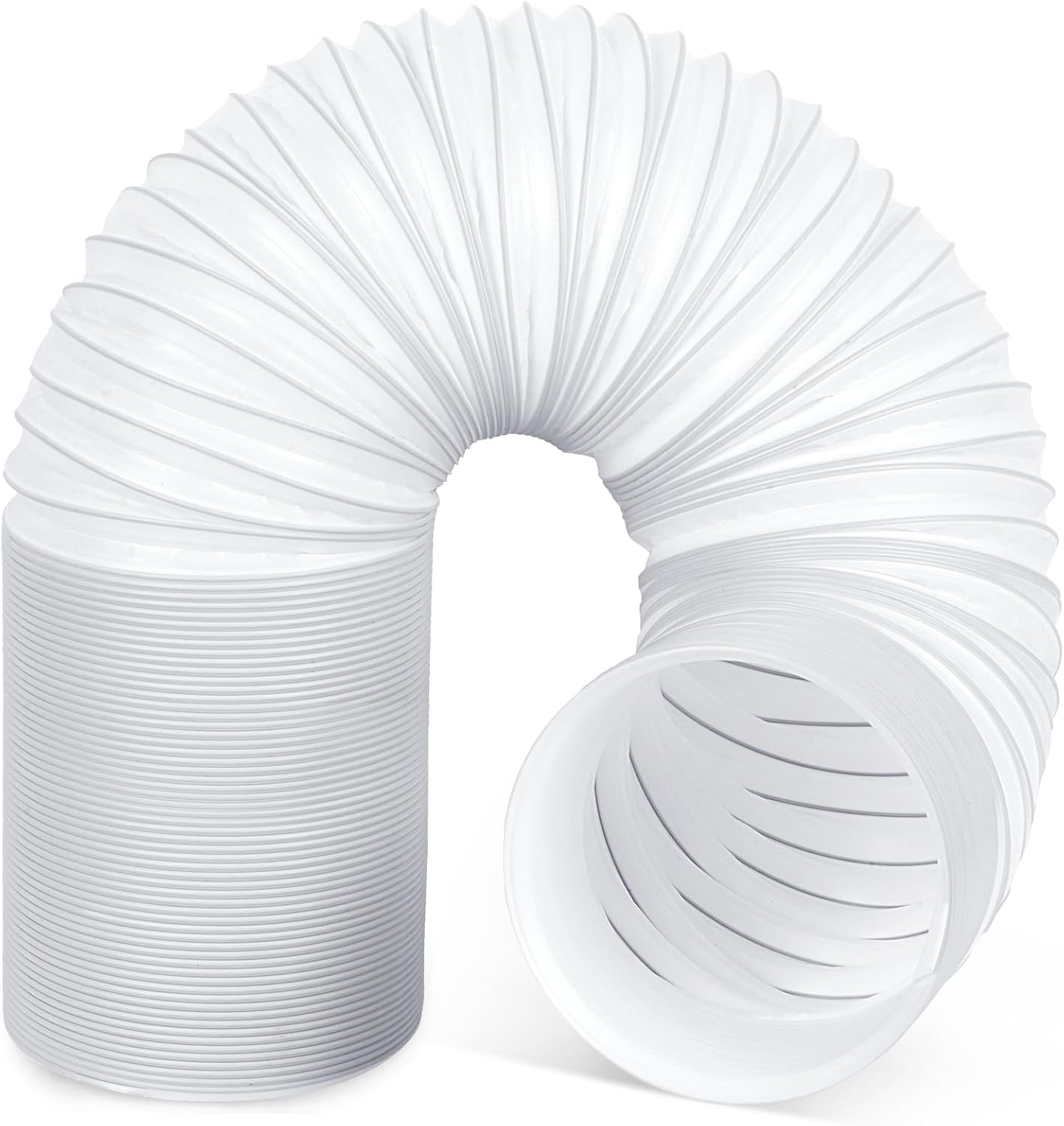 Portable Air Conditioner Hose, 5.1" Diameter & 80" Length, AC Exhaust Vent Hose, Universal Portable AC Hose Kit