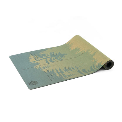 Cork Yoga Mat with Natural Rubber Base, Extra Size, Thickness and Support, Excellent Cushion & Grip, Non-Slip, Non-Toxic, Sweat-Resistant, Sustainable, Eco-friendly Exercise Mat