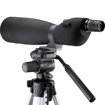 Barska Colorado 30-90x90mm Straight Spotting Scope with Tripod – Waterproof, Fully Coated Optics, Sunshade, and Carrying Cases