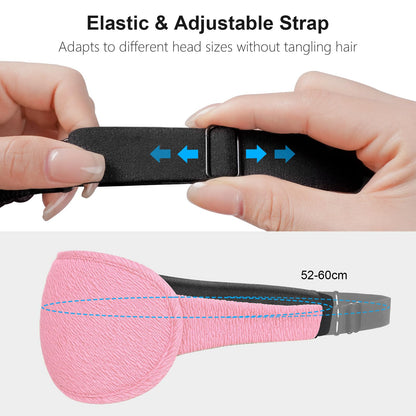 Gritin 100% Blackout Sleep Eye Mask for Women Men, Zero Pressure Sleeping Mask - Ergonomic Design 3D Cutout Eye Movement and Eyelash Friendly Night Blindfold, Ultra Soft Comfortable for Sleeping