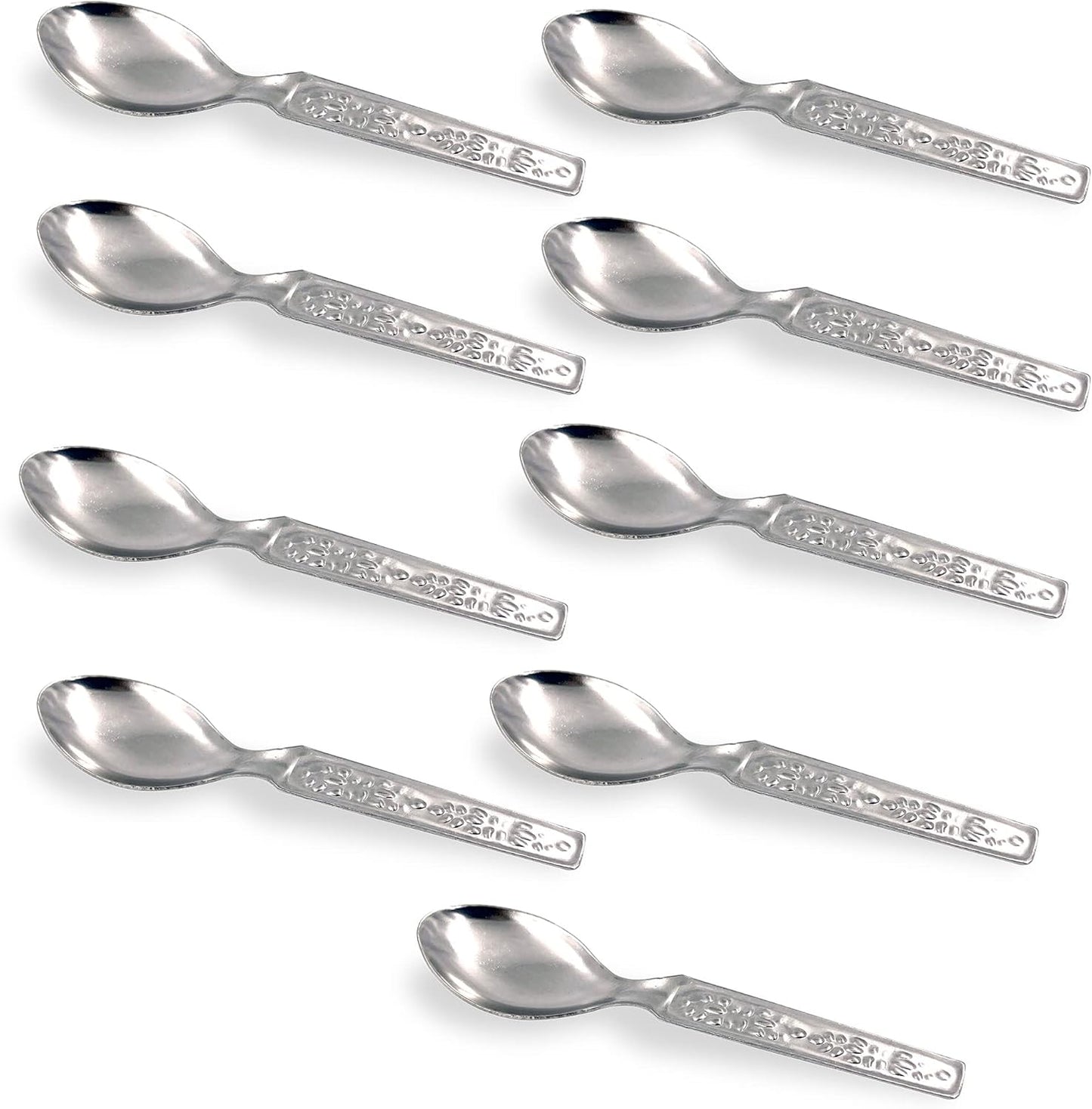 9 Pcs Stainless Steel Masala Spoons for Small Containers, Mini Spoon for Masala Dabba, All Tea Coffee Sugar & Spices, 4