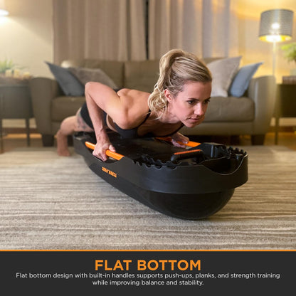 Terra Core Balance Trainer – Inflatable Home Gym Fitness Platform for Core, Strength, Balance, HIIT and Conditioning, Full Body Functional Training Tool for Stability and Cardio Workouts at Home