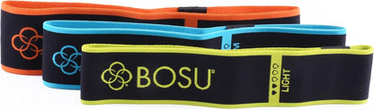 Bosu Fabric Resistance Bands (3 Pack), Multi (72-6920)