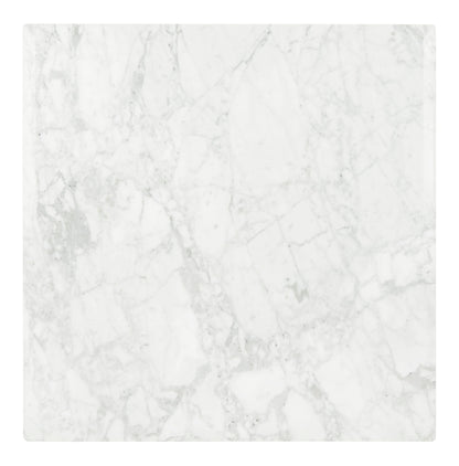 Safavieh American Homes Collection Natalia Gold Leaf and White Marble Couture Cocktail Table