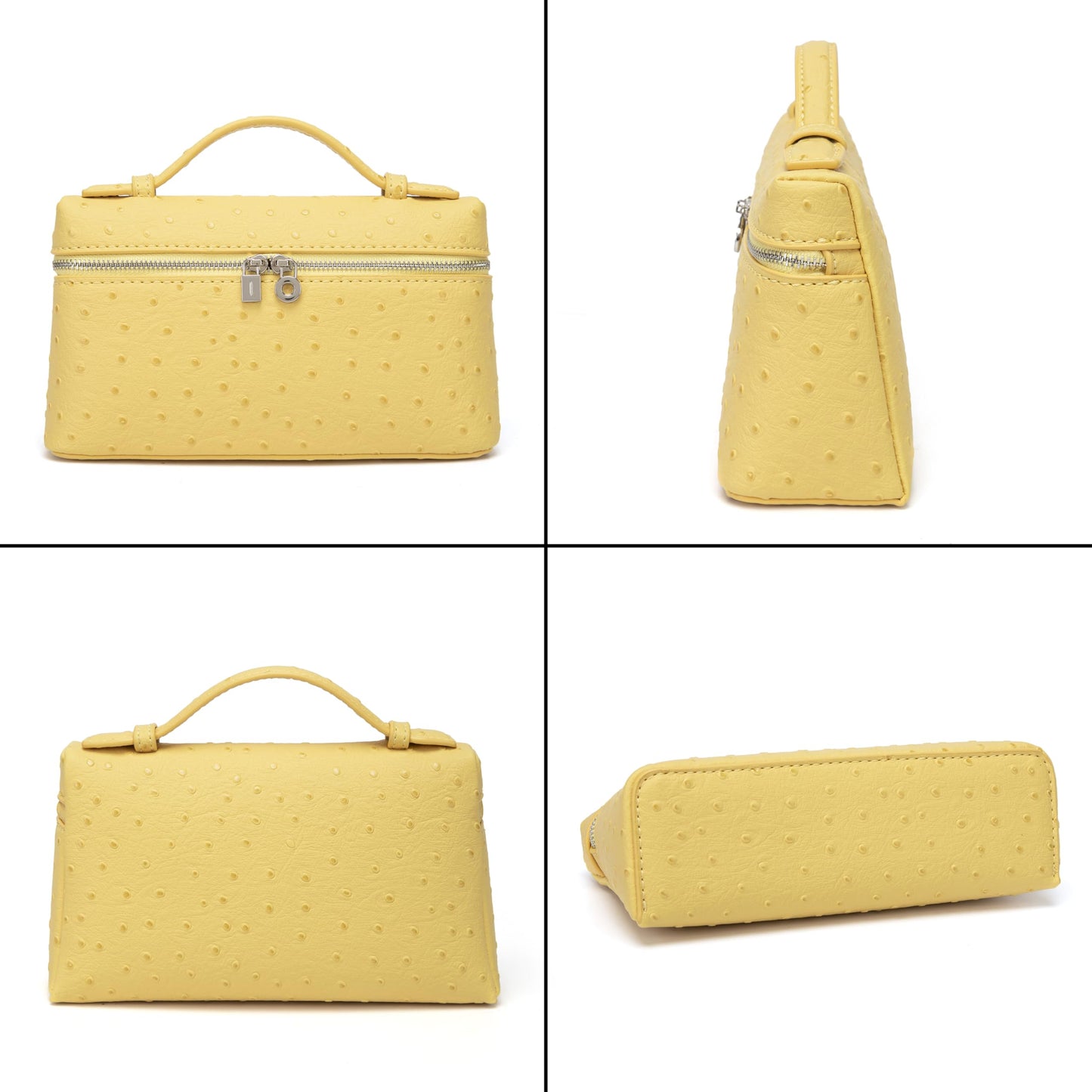 Rejolly Crossbody Bag for Women Small Pouch Top-Handle Leather Bag Designer Shoulder Handbag Quiet Luxury Trendy Purse