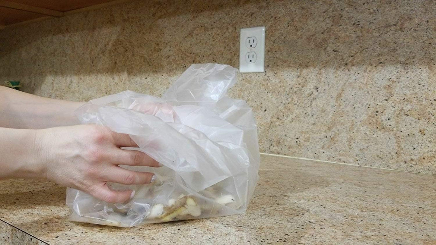Extra Large Disposable Counter Liners, Pack of 18 Plastic Kitchen Covers for Easy Cleanup After Food Prep
