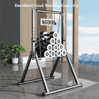 Freestanding Pull Up Bar Foldable Power Tower Dip Station Adjustable Dip Bar Strength Training Equipment For Home Gym Support 1100lbs Black