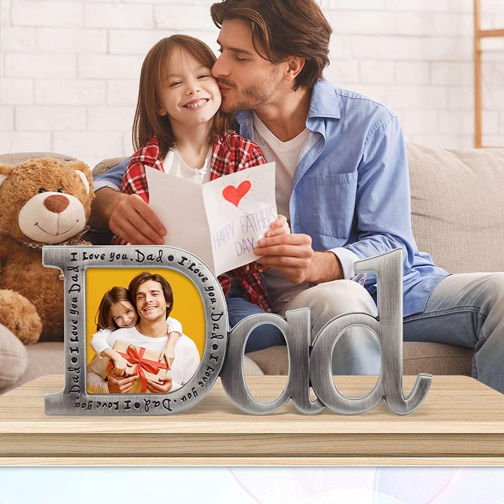 Dad Picture Frame - Gifts from Daughter for Dad's Birthday and Christmas