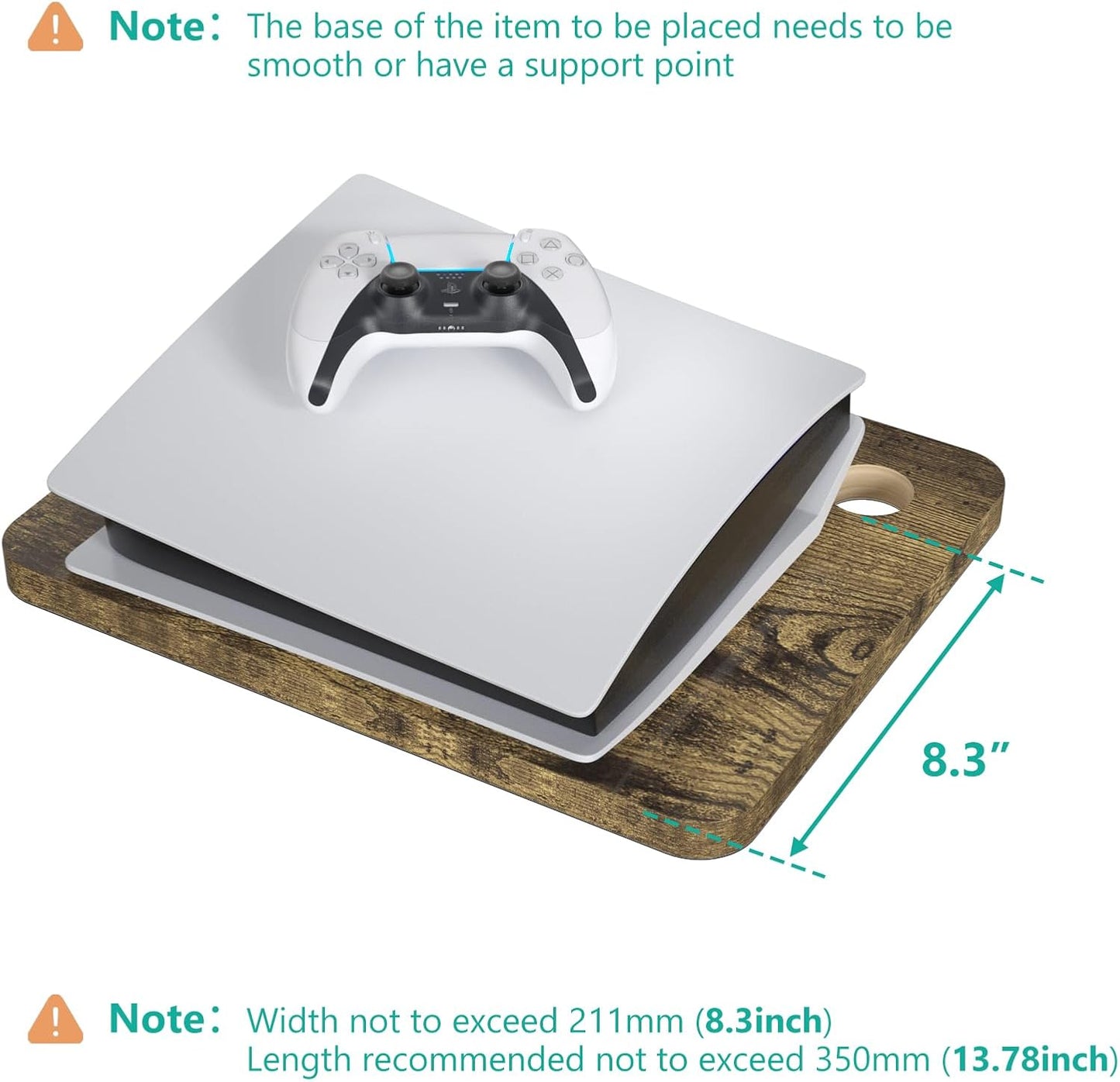 1 22lbs(CS201NC), 1-Shelf, WALI Floating TV Shelf, Tier Projector Shelf for DVD Player, Routers, Game Console, Cable